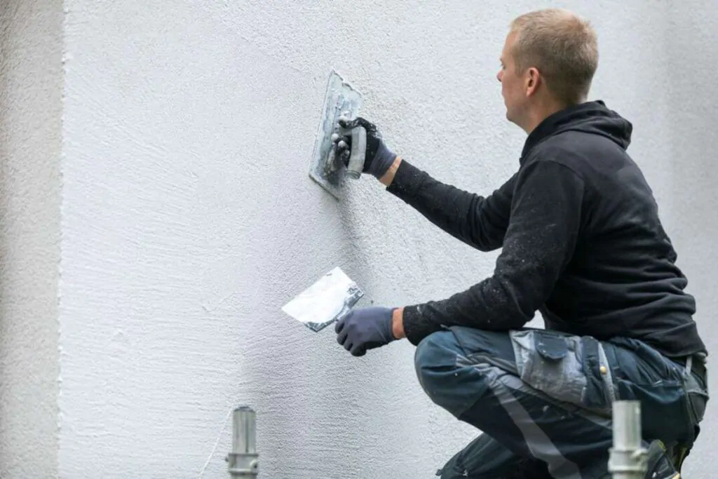 Stucco Contractors Recoating Old Stucco in Santa Fe