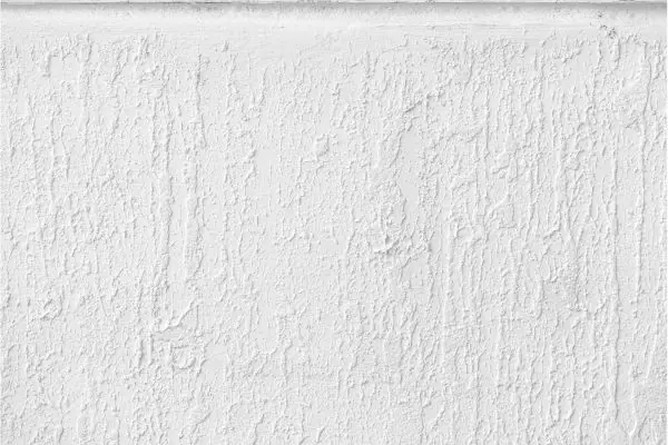 white stucco wall